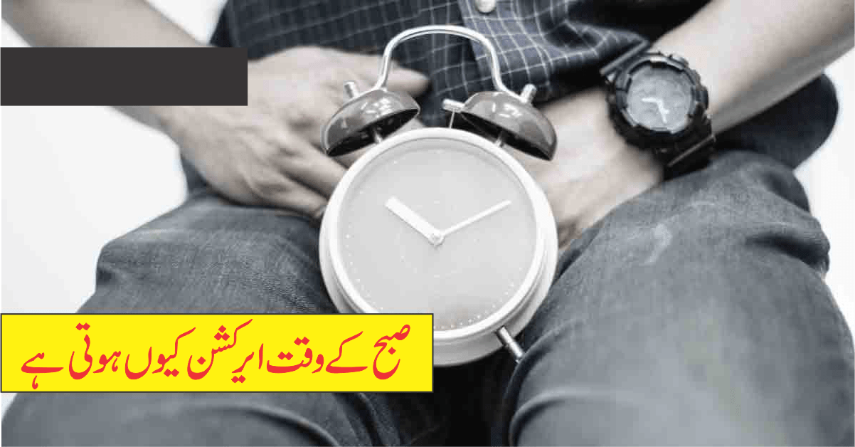 صبح کے وقت زیادہ ایرکشن کیوں ہوتی ہے