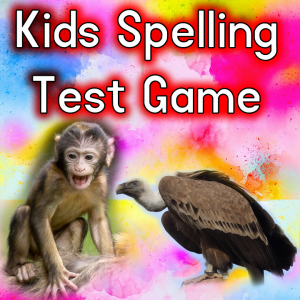 kids spelling test game 1