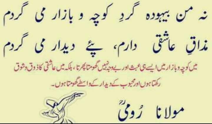 نہ من بیہودہ گرد کوچہ و بازار می گردم 163