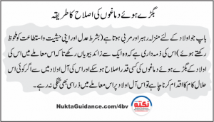 Read more about the article بگڑے ہوئے دماغوں کی اصلاح کریں