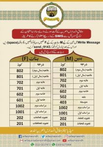 Read more about the article وفاق المدارس رزلٹ پوزیشن ہولڈر