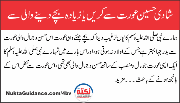 28 شادی حسین عورت سے یا زیادہ بچے دینے والی سے 18