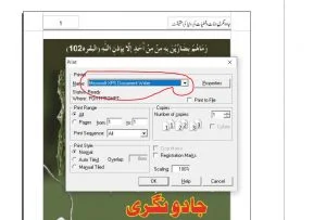 ان پیج سے پی ڈی ایف