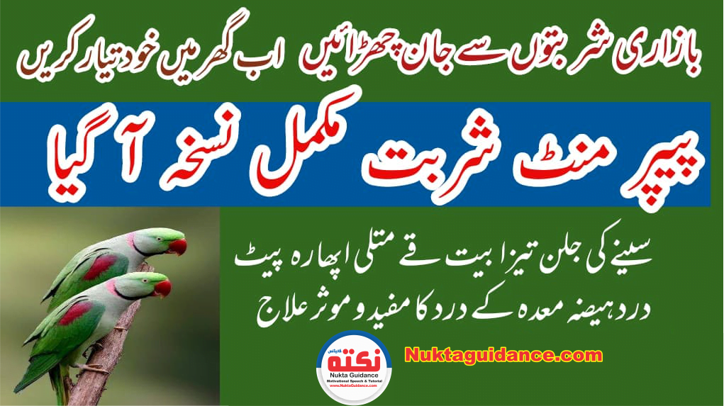 شربت پیپرمنٹ 8