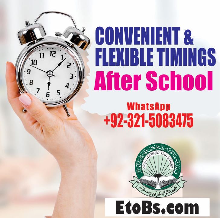 Convenient and flexible timings After School Online Teaching 1 2